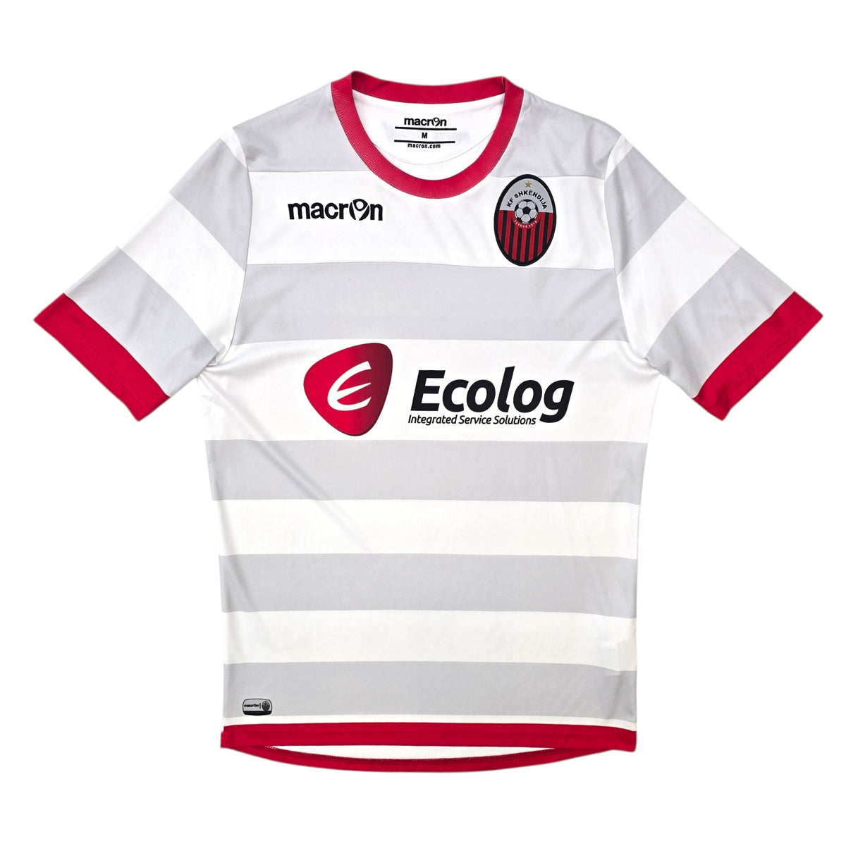 2015/16 KF Shkendija Away Football Shirt (M) Macron - Football Finery - FF304973