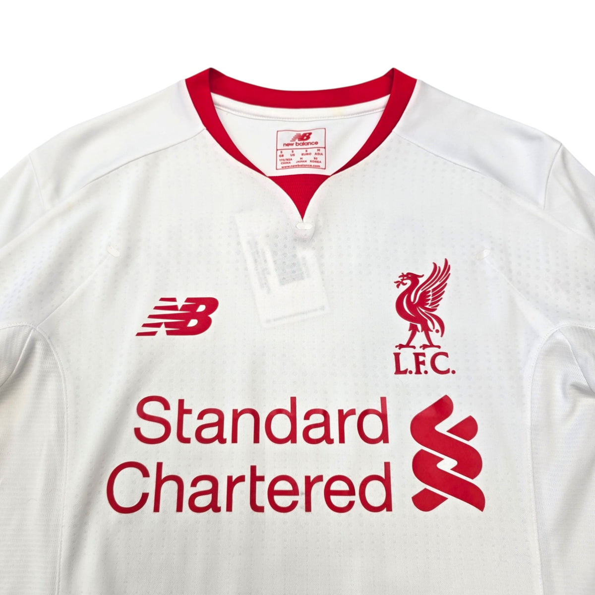 2015/16 Liverpool Away Football Shirt (S) New Balance 10 Coutinho - Football Finery - FF306450