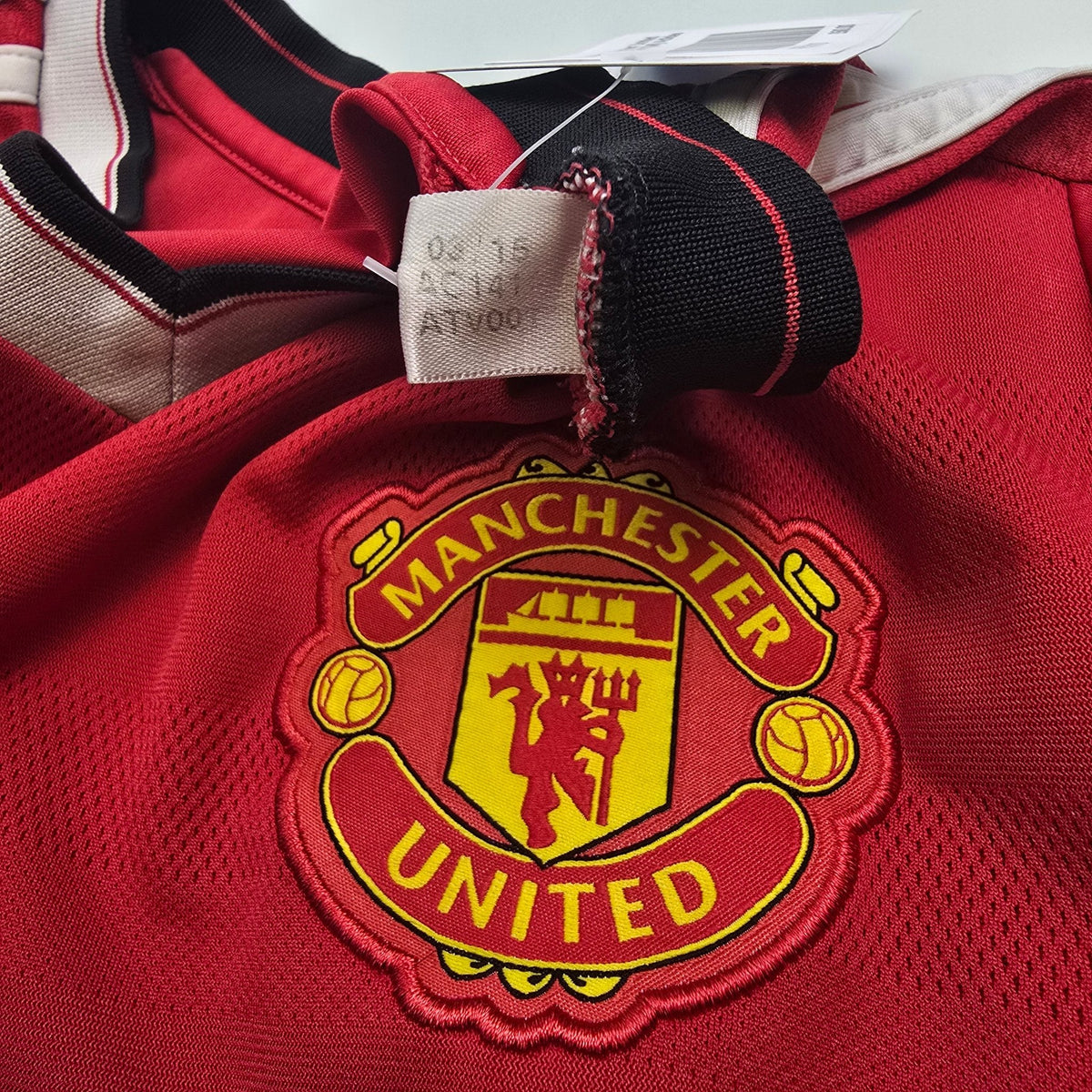 2015/16 Manchester United Home Football Shirt (M) Adidas - Football Finery - FF305070