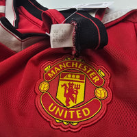 2015/16 Manchester United Home Football Shirt (M) Adidas - Football Finery - FF305070