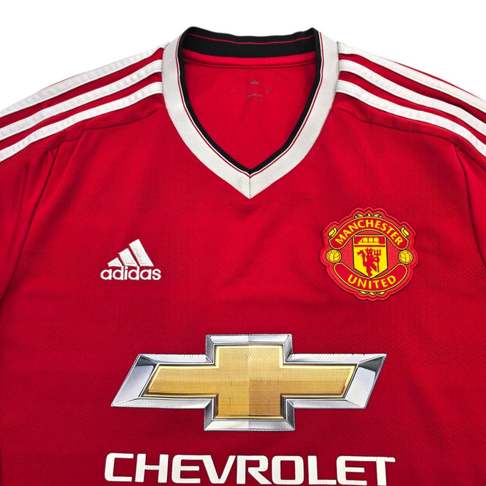 2015/16 Manchester United Home Football Shirt (M) Adidas - Football Finery - FF305070