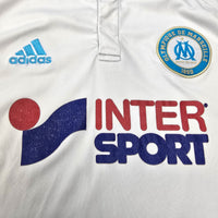 2015/16 Olympique Marseille Home Football Shirt (M) Adidas 22 Batshuayi - Football Finery - FF306684