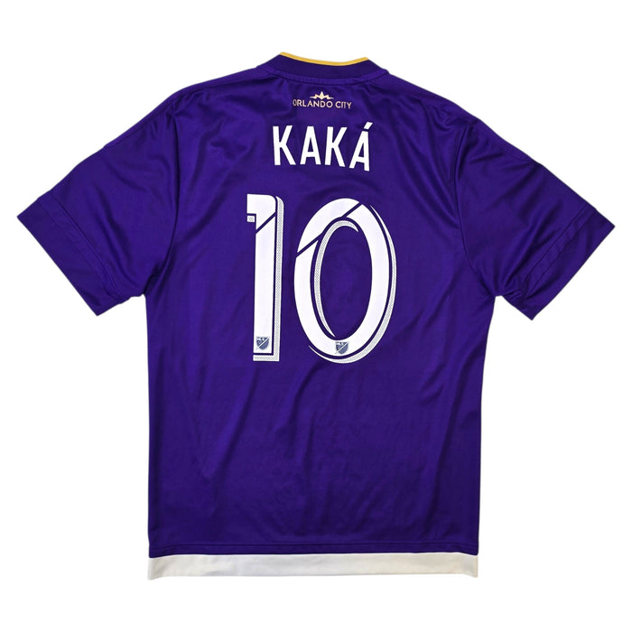 2015/16 Orlando City Home Football Shirt (L) Adidas 10 Kaka - Football Finery - FF306444