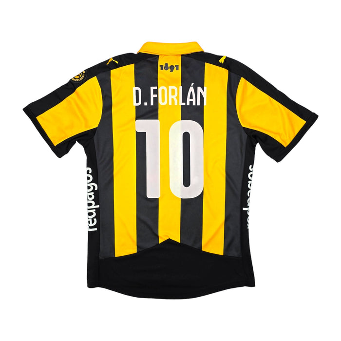 2015/16 Peñarol Home Football Shirt (L) Puma #10 Forlan - Football Finery - FF203962