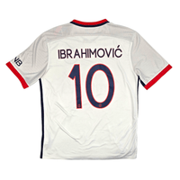2015/16 PSG Away Football Shirt (L) Nike #10 Ibrahimovic - Football Finery - FF300029