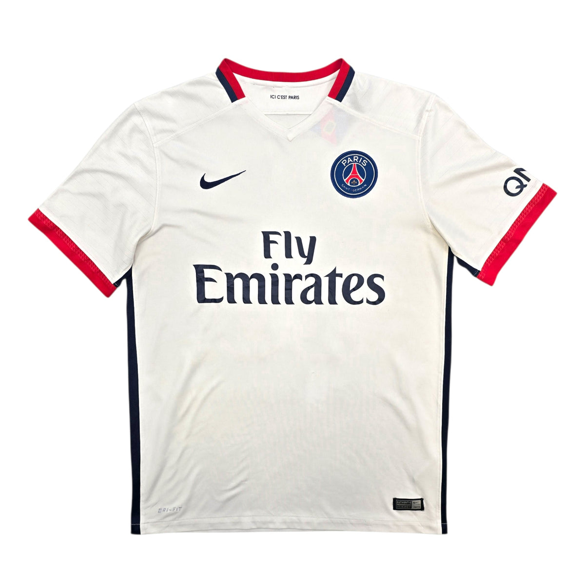 2015/16 PSG Away Football Shirt (M) Nike 10 Ibrahimovic - Football Finery - FF306678
