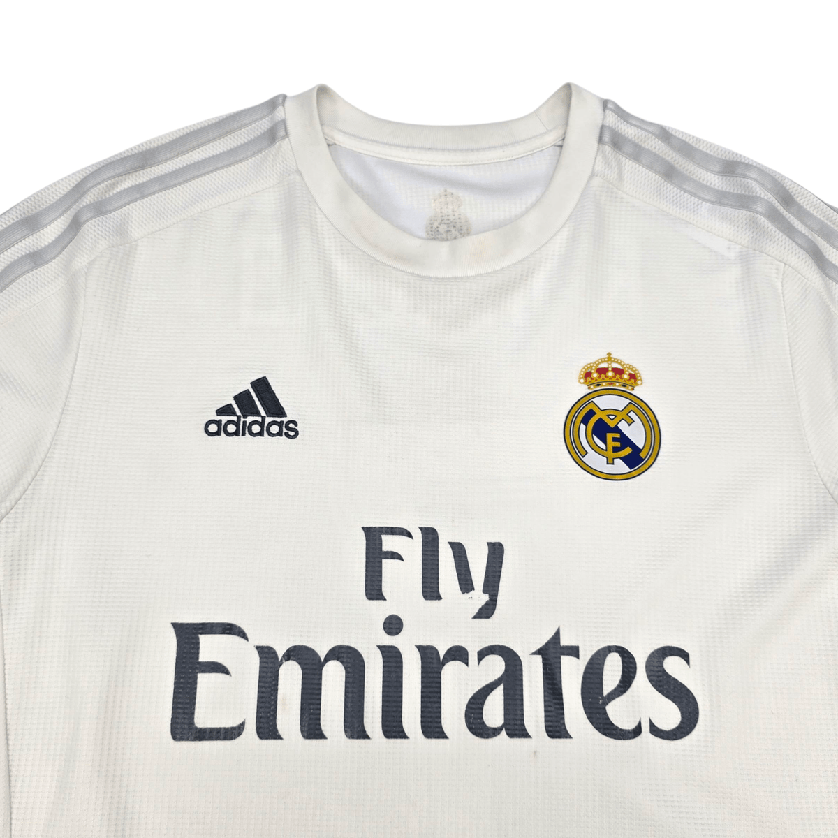 2015/16 Real Madrid Home Football Shirt (L) Adidas 7 Ronaldo - Football Finery - FF302416