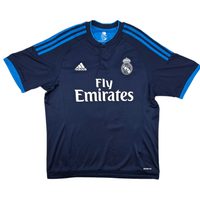 2015/16 Real Madrid Third Football Shirt (L) Adidas #11 Bale - Football Finery - FF300838