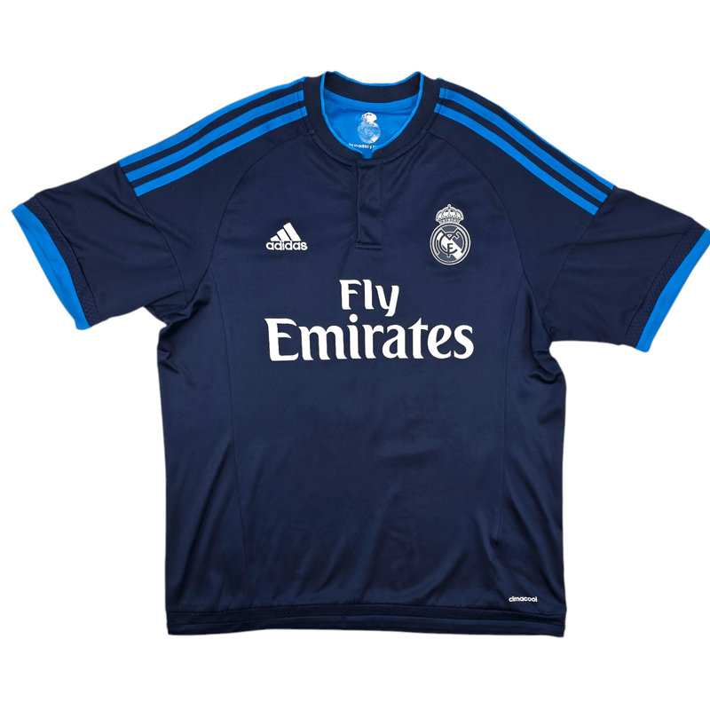 2015/16 Real Madrid Third Football Shirt (L) Adidas #11 Bale - Football Finery - FF300838