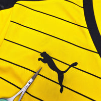 2015/16 Watford Home Football Shirt (M) Puma 9 Deeney - Football Finery - FF303615