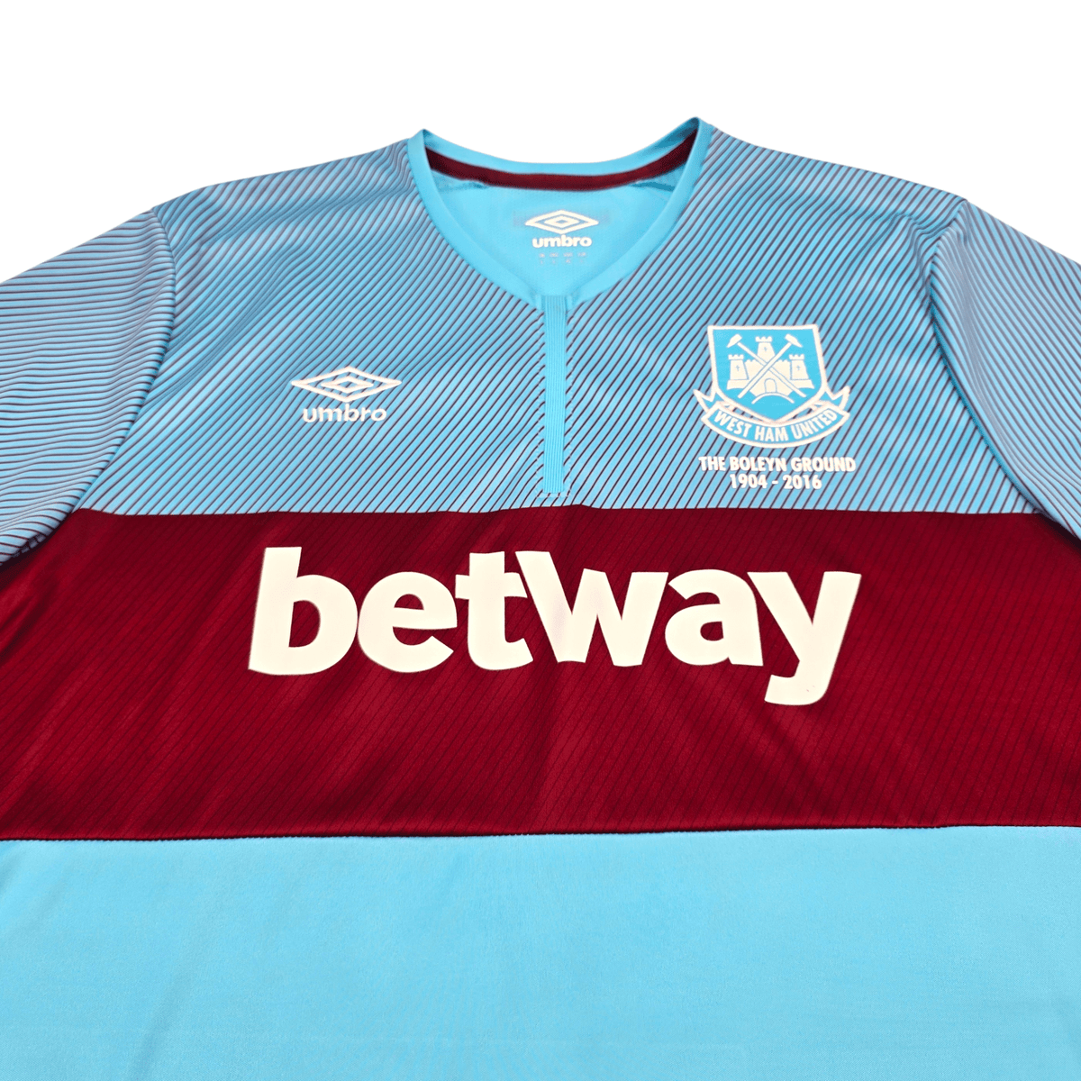 2015/16 West Ham United Away Football Shirt (L) Umbro 4 Nolan - Football Finery - FF300451