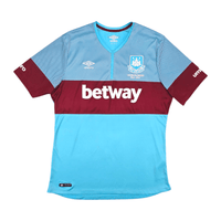 2015/16 West Ham United Away Football Shirt (L) Umbro 4 Nolan - Football Finery - FF300451