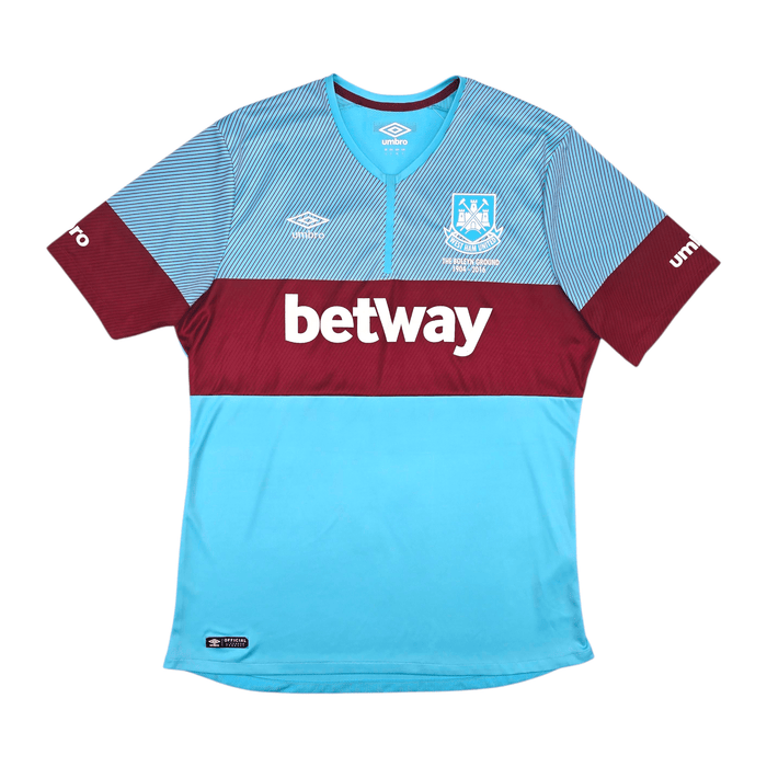2015/16 West Ham United Away Football Shirt (L) Umbro 4 Nolan - Football Finery - FF300451