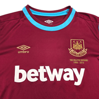 2015/16 West Ham United Home Football Shirt (XL) Umbro 27 Payet - Football Finery - FF303007
