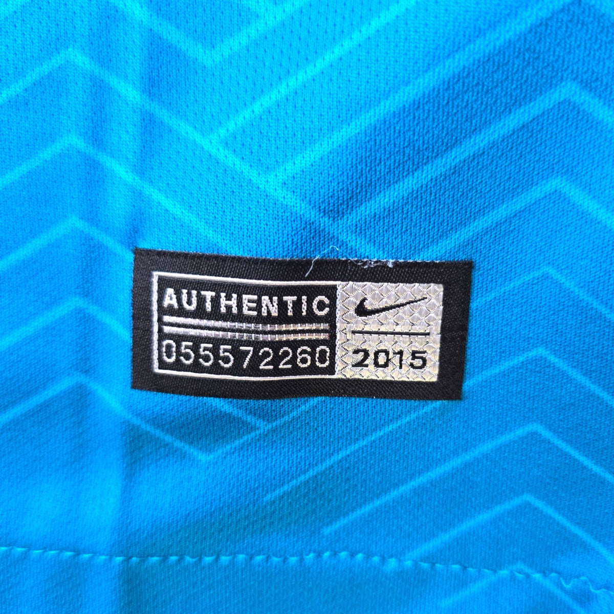 2015/16 Zenit St Petersburg Home Football Shirt (S) Nike #7 Hulk - Football Finery - FF305208