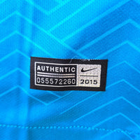 2015/16 Zenit St Petersburg Home Football Shirt (S) Nike #7 Hulk - Football Finery - FF305208