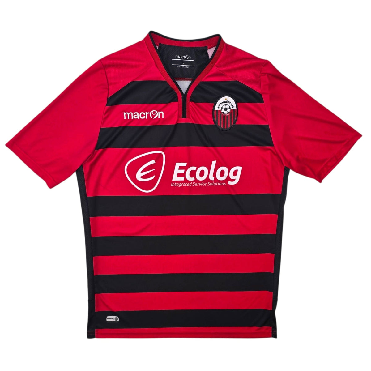 2015/17 KF Shkendija Home Football Shirt (L) Macron - Football Finery - FF304974