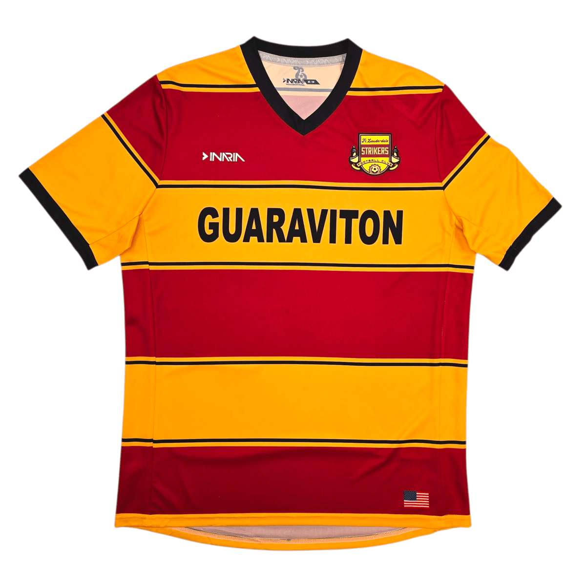 2016 Fort Lauderdale Strikers Home Football Shirt (M) Inaria - Football Finery - FF305155