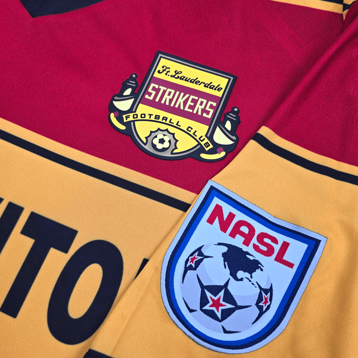 2016 Fort Lauderdale Strikers Home Football Shirt (M) Inaria - Football Finery - FF305155