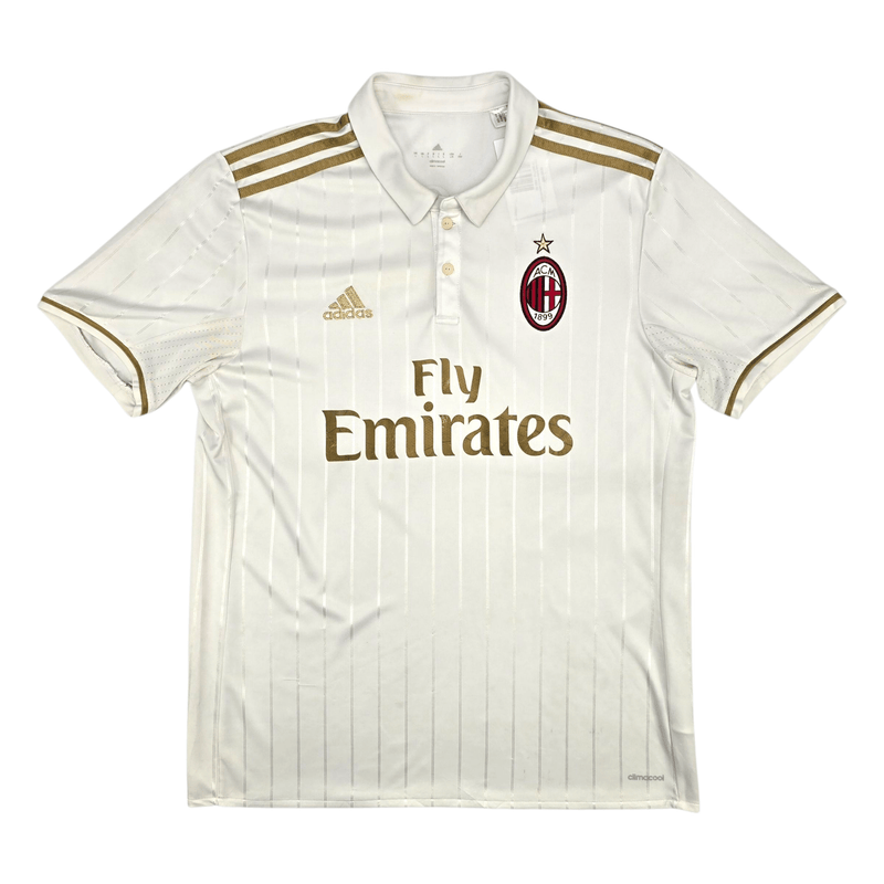 2016/17 AC Milan Away Football Shirt (L) Adidas 70 Bacca - Football Finery - FF301714