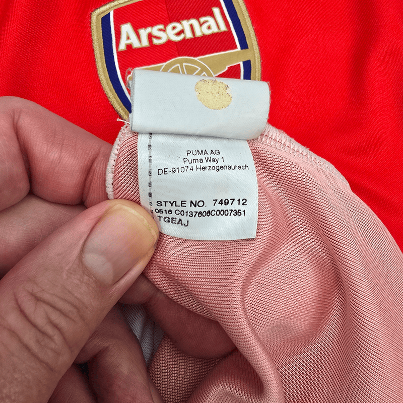 2016/17 Arsenal Home Football Shirt (M) Puma 19 S.Cazorla - Football Finery - FF302650B