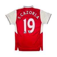 2016/17 Arsenal Home Football Shirt (M) Puma 19 S.Cazorla - Football Finery - FF302650B