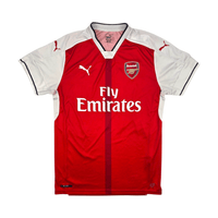 2016/17 Arsenal Home Football Shirt (M) Puma 19 S.Cazorla - Football Finery - FF302650B