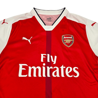 2016/17 Arsenal Home Football Shirt (XL) Puma 8 Ramsey - Football Finery - FF302764