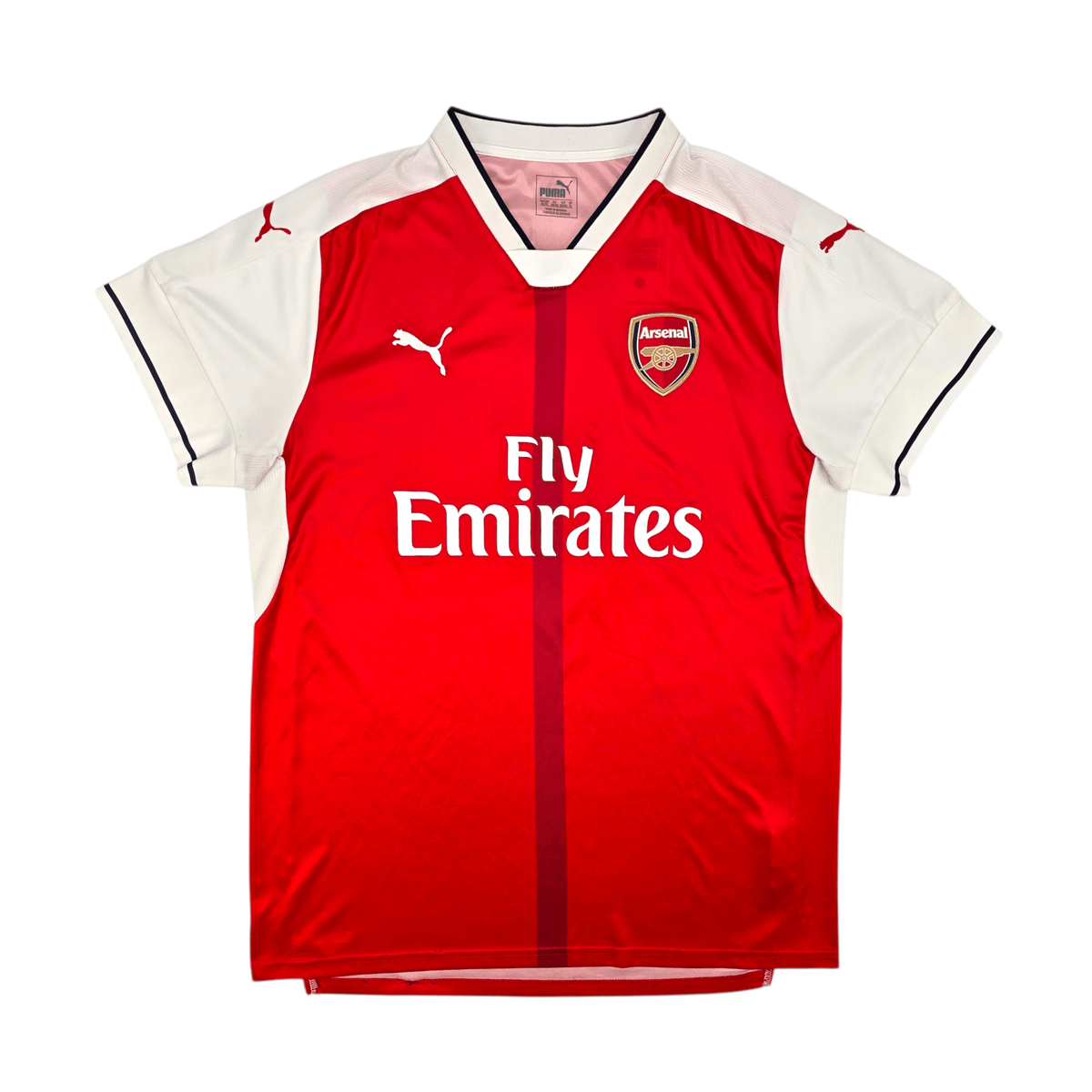2016/17 Arsenal Home Football Shirt (XL) Puma 8 Ramsey - Football Finery - FF302764