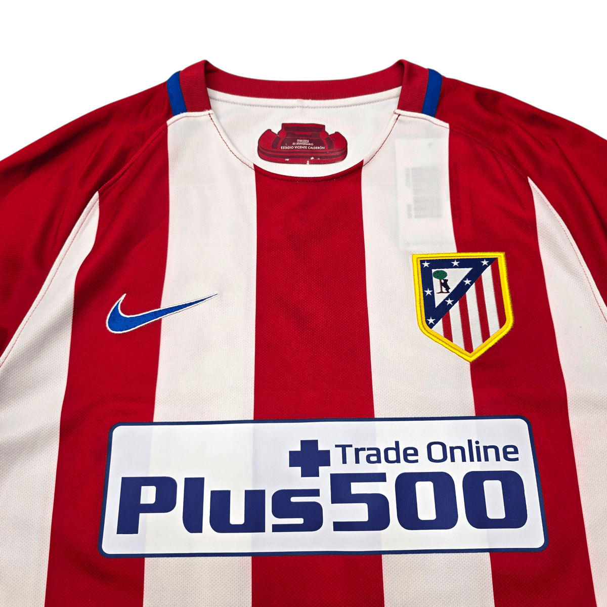 2016/17 Atletico Madrid Home Football Shirt (M) Nike 9 F.Torres - Football Finery - FF303327
