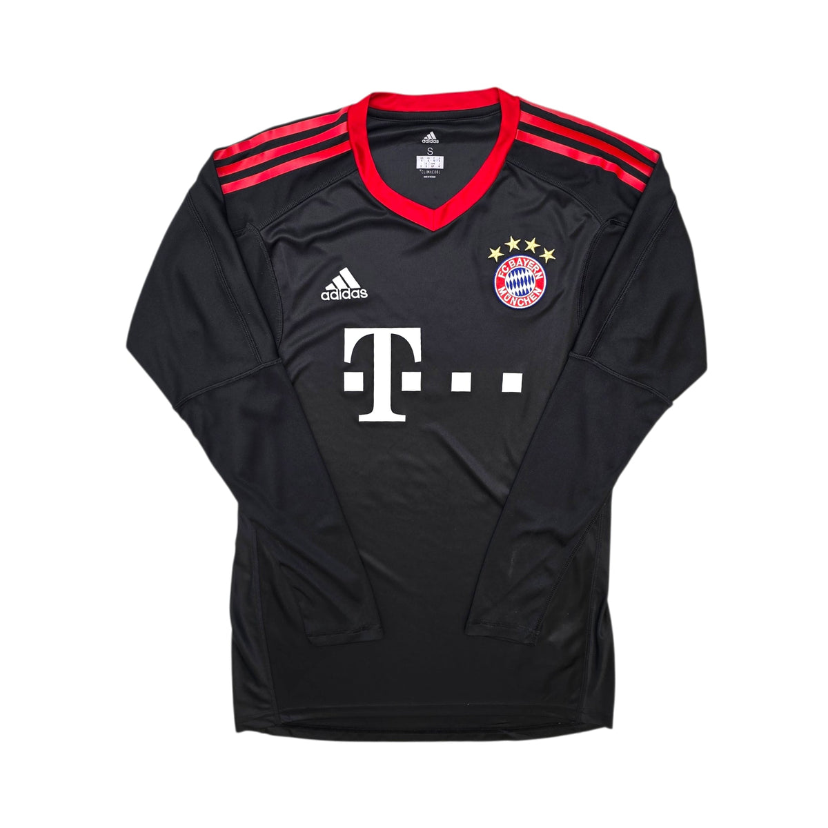 2016/17 Bayern Munich Goal Keeper Football Shirt (S) Adidas 1 Neuer - Football Finery - FF304619
