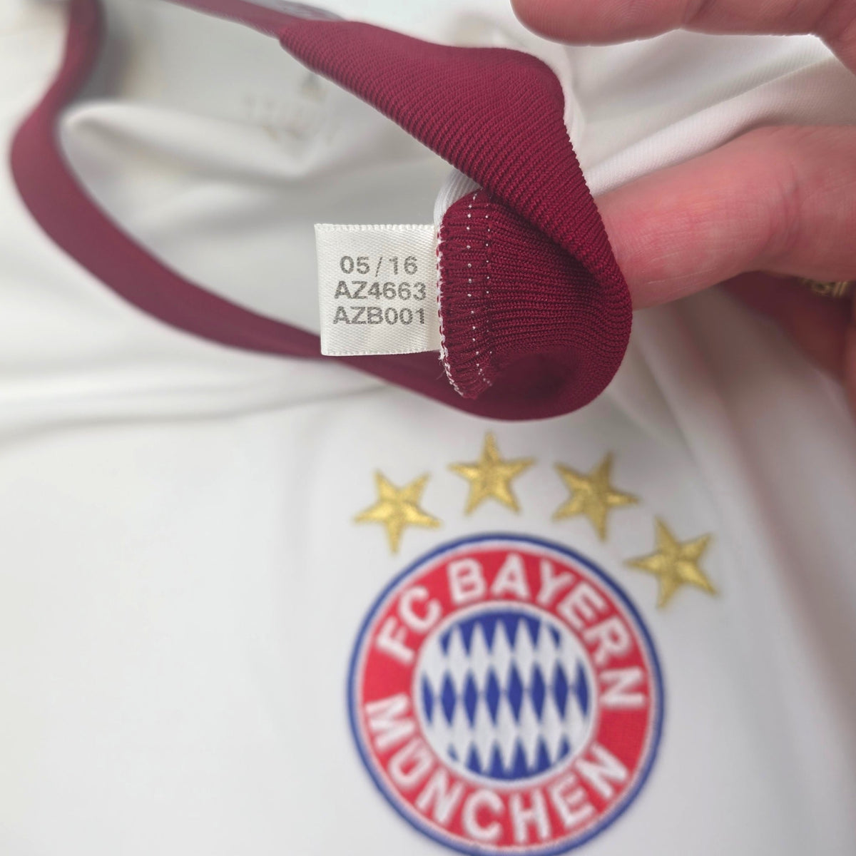 2016/17 Bayern Munich Third Football Shirt (M) Adidas - Football Finery - FF304916