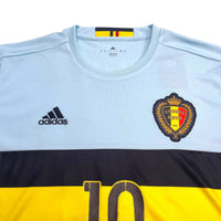 2016/17 Belgium Away Football Shirt (L) Adidas 10 E.Hazard - Football Finery - FF302019