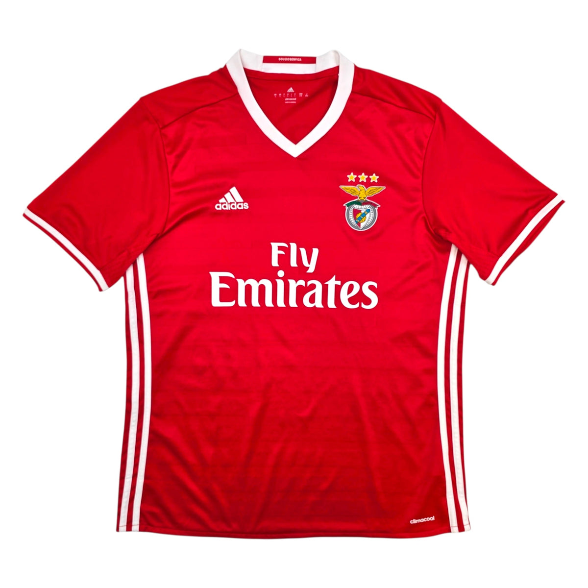 2016/17 Benfica Home Football Shirt (L) Adidas 9 Raul - Football Finery - FF304919