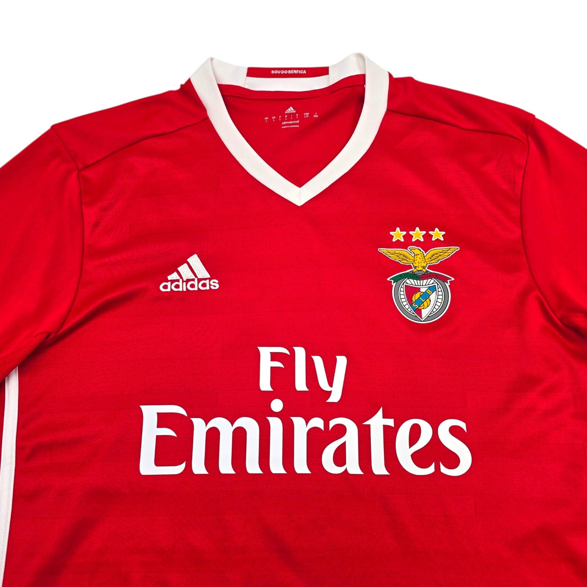 2016/17 Benfica Home Football Shirt (L) Adidas 9 Raul - Football Finery - FF304919