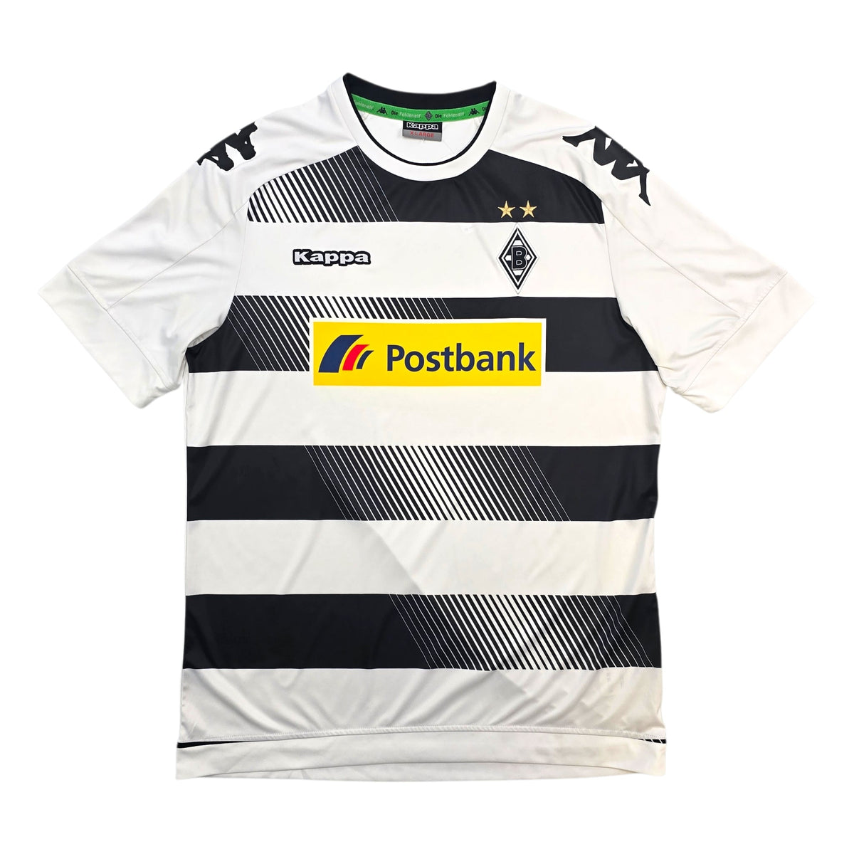 2016/17 Borussia Monchengladbach Home Football Shirt (XL) Kappa - Football Finery - FF304931