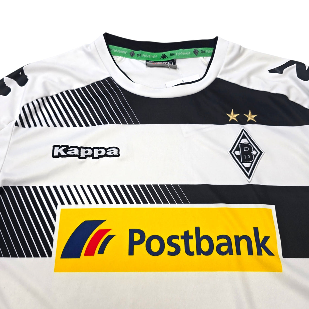 2016/17 Borussia Monchengladbach Home Football Shirt (XL) Kappa - Football Finery - FF305877