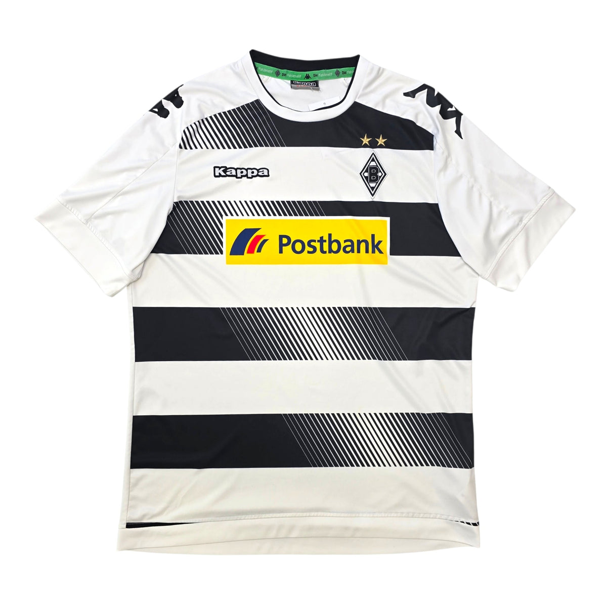 2016/17 Borussia Monchengladbach Home Football Shirt (XL) Kappa - Football Finery - FF305877