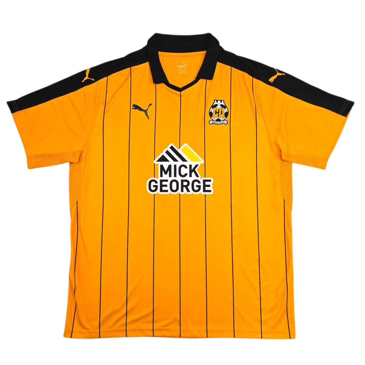2016/17 Cambridge United Home Football Shirt (2XL) Puma #8 Berry - Football Finery - FF307775