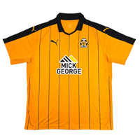 2016/17 Cambridge United Home Football Shirt (2XL) Puma #8 Berry - Football Finery - FF307775