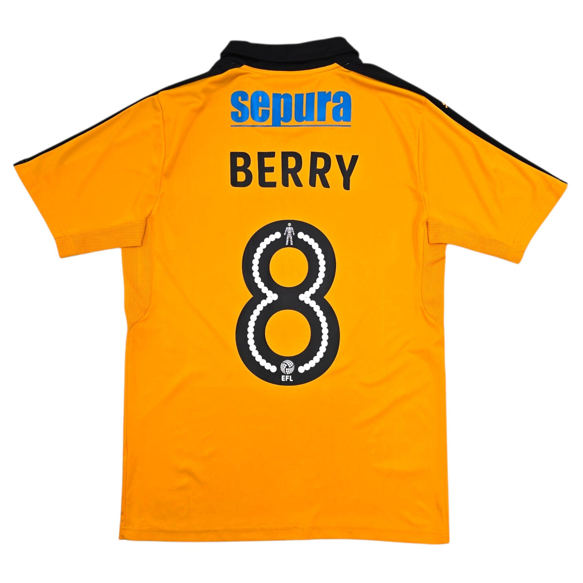 2016/17 Cambridge United Home Football Shirt (M) Puma #8 Berry - Football Finery - FF307792