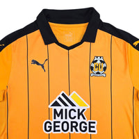 2016/17 Cambridge United Home Football Shirt (M) Puma #8 Berry - Football Finery - FF307792