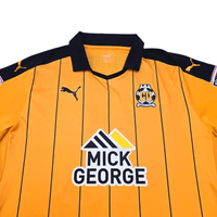 2016/17 Cambridge United Home Football Shirt (XL) Puma 10 Williamson - Football Finery - FF305559
