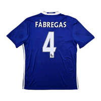 2016/17 Chelsea Home Football Shirt (L) Adidas 4 Fabregas - Football Finery - FF302317