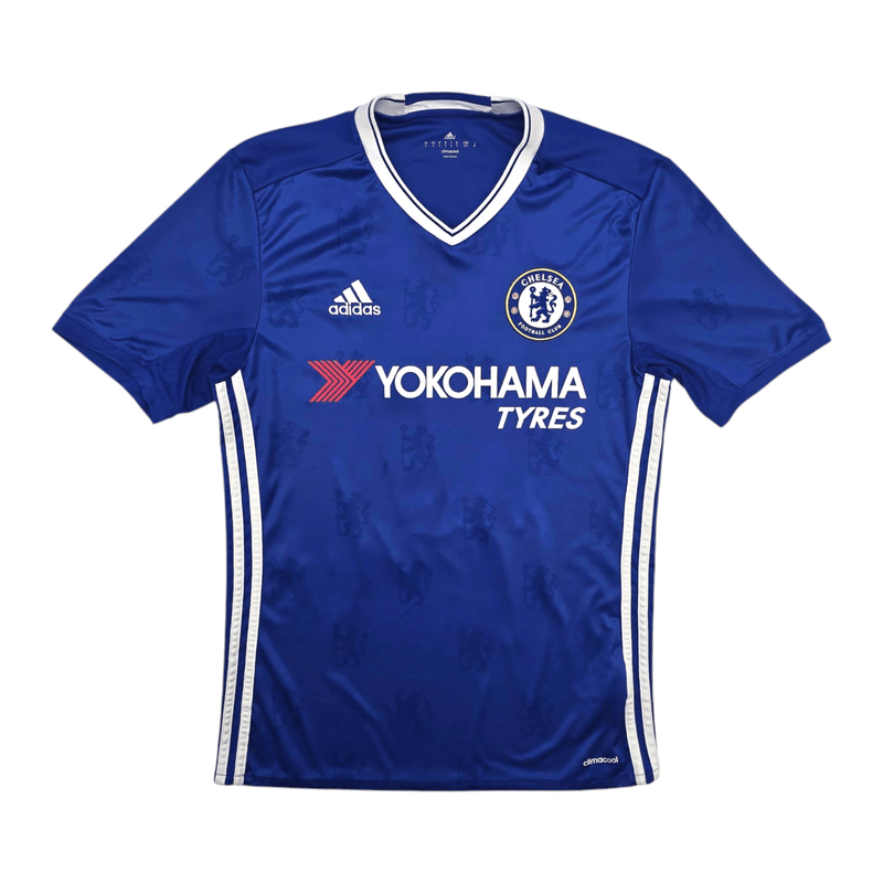 2016/17 Chelsea Home Football Shirt (S) Adidas #17 Hazard - Football Finery - FF300754