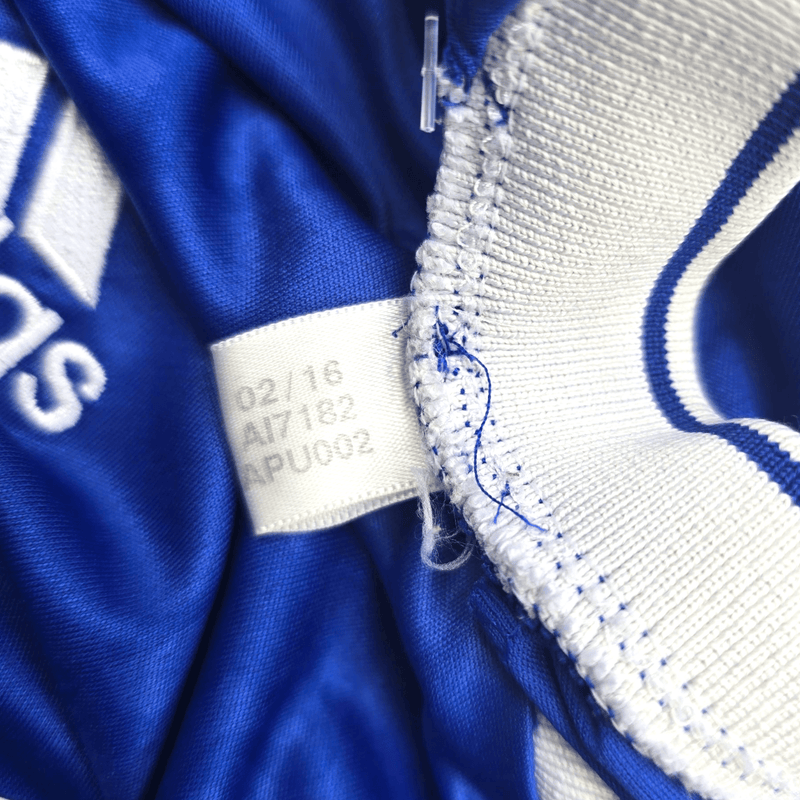 2016/17 Chelsea Home Football Shirt (S) Adidas #17 Hazard - Football Finery - FF300754