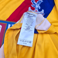 2016/17 Crystal Palace Away Football Shirt (XL) Macron 11 Zaha - Football Finery - FF302456
