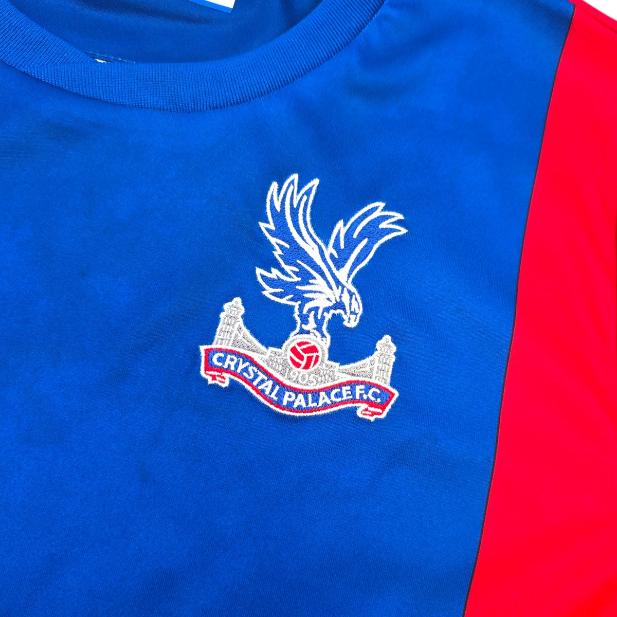 2016/17 Crystal Palace Home Football Shirt (M) Macron 11 Zaha - Football Finery - FF304648