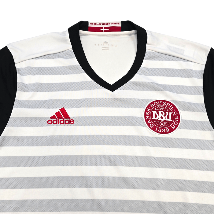 2016/17 Denmark Away Football Shirt (L) Adidas - Football Finery - FF303939