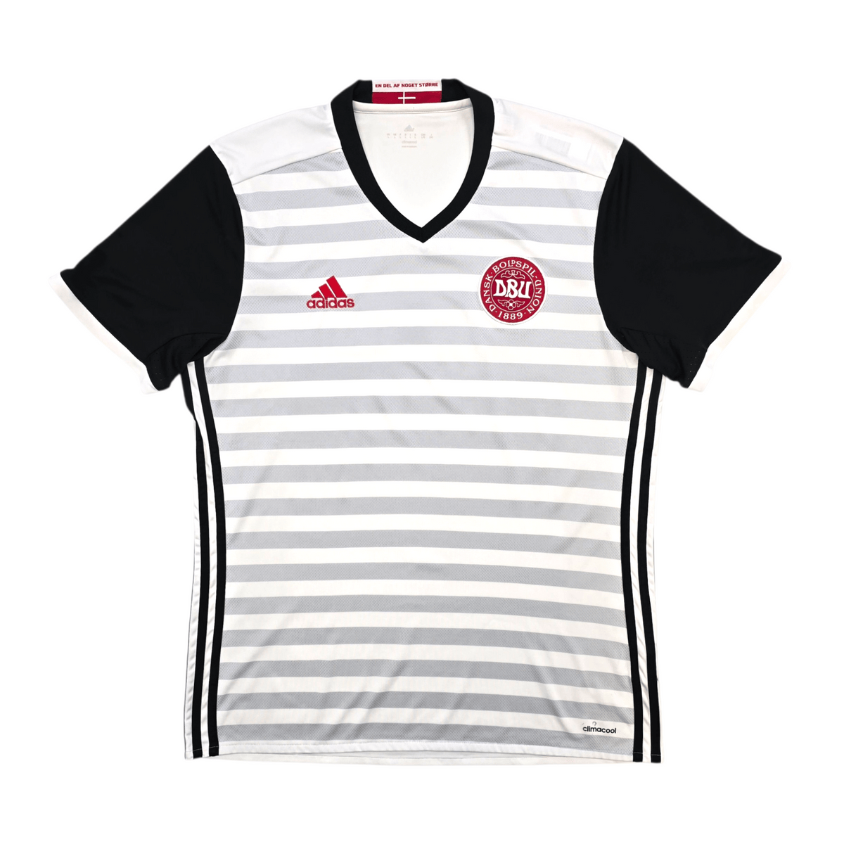2016/17 Denmark Away Football Shirt (L) Adidas - Football Finery - FF303939